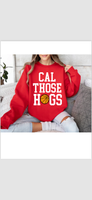Cal Those Hogs Sweatshirt