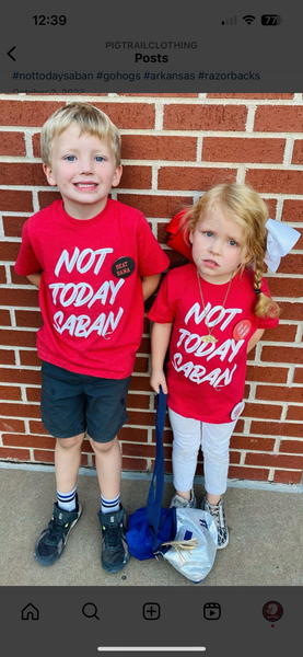 Not Today Saban - Toddler & Youth