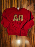 AR Leopard Print Sweatshirt