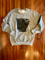 Distressed State Sweatshirt
