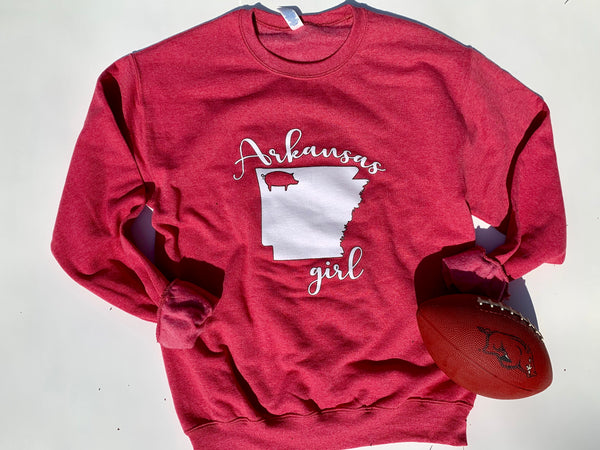 Arkansas Girl Sweatshirt
